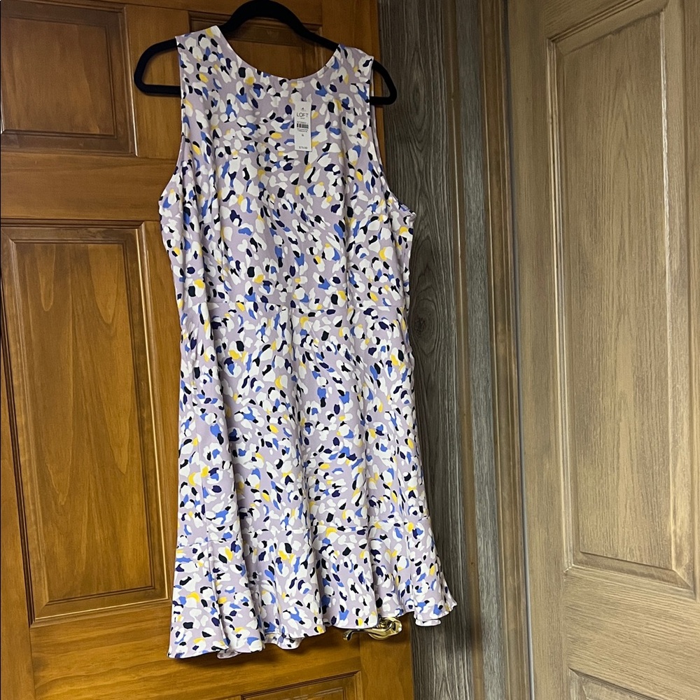 NWT LOFT Women's Sleeveless Midi Dress - Picture 5 of 8